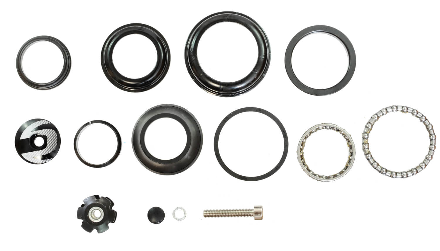 Рулевая колонка Cannondale K35089, 1-1/8-1.5, 28.6/44-56/39.8, полуинтегрированная