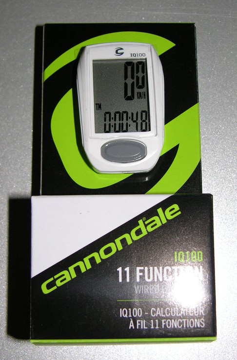 Велокомпьютер Cannondale IQ100 11F белый